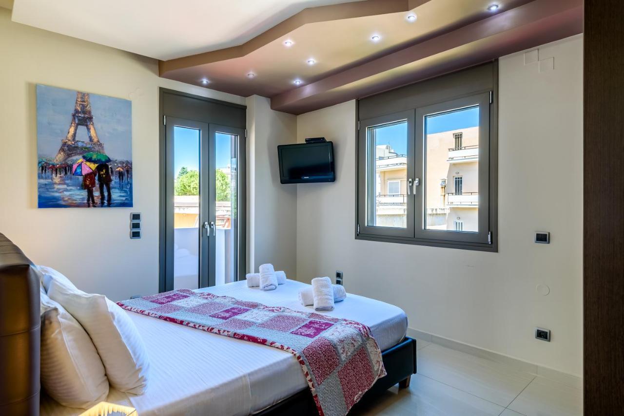 Luxury Villa In City Center With Rooftop Swimming Pool La Canea Esterno foto
